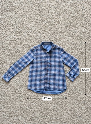 Camisa Pepe Jeans niño cuadros roja