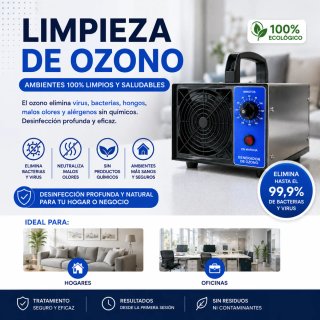 Limpieza ozono