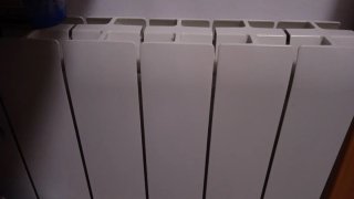 Radiadores de agua de aluminio blanco