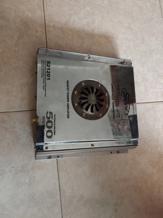 Amplificador SPOOK MOS-FET 500 Watts