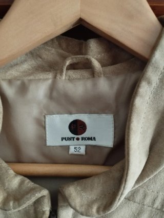 Chaqueta militar Punto Roma Talla 52 Beige