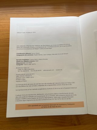 Religión Católica educación primaria 3