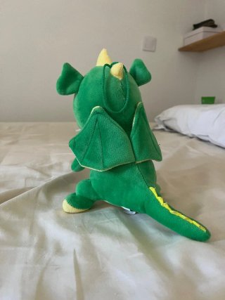 Peluche Dragón Cracovia Verde
