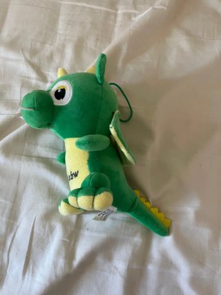 Peluche Dragón Cracovia Verde