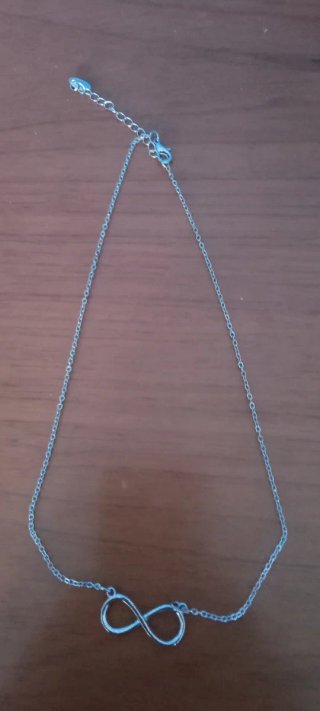 Conjunto Infinito Collar y Pulsera acero