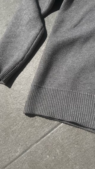 Maglione Louis Vuitton Grigio Logo LV