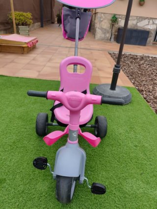 Triciclo evolutivo rosa fever