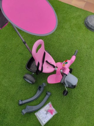Triciclo evolutivo rosa fever