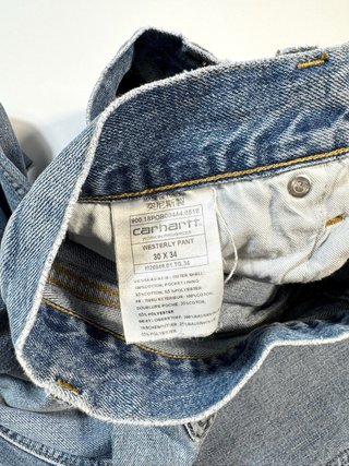 Carhartt WIP Westerly Light Wash Jeans