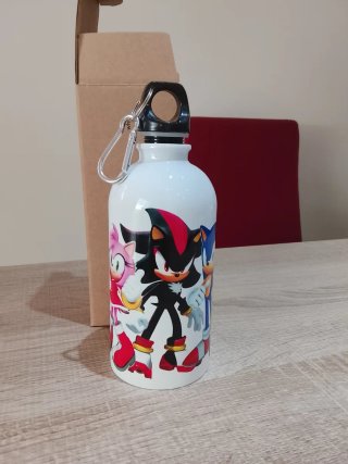 Botella de agua aluminio Sonic The Hedgehog