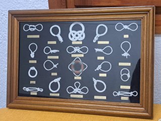 Cuadro de nudos marineros