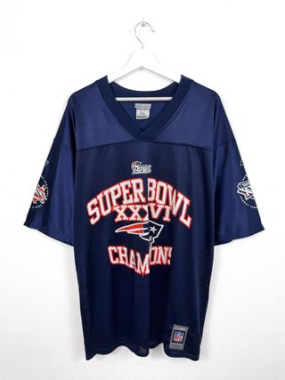 Camiseta Reebok NFL Patriots SuperBowl 2002 Fútbol