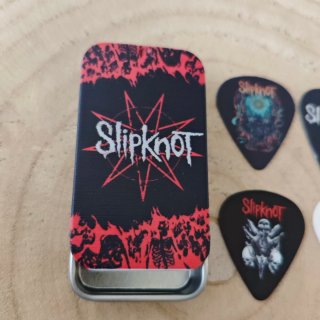 Slipknot 5 púas guitarra + caja