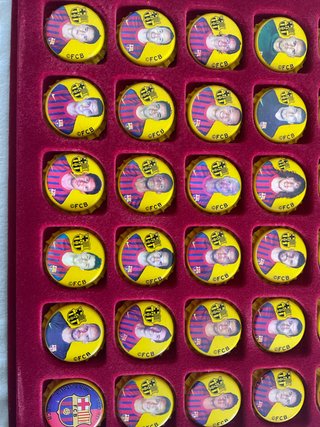 Chapas FC Barcelona Colección Completa