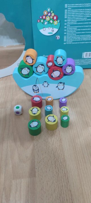 Juego de equilibrio Apli Kids Pingüinos
