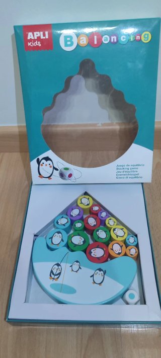 Juego de equilibrio Apli Kids Pingüinos