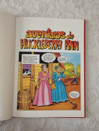 Cómic "Aventuras de Huckleberry Finn" (1994)