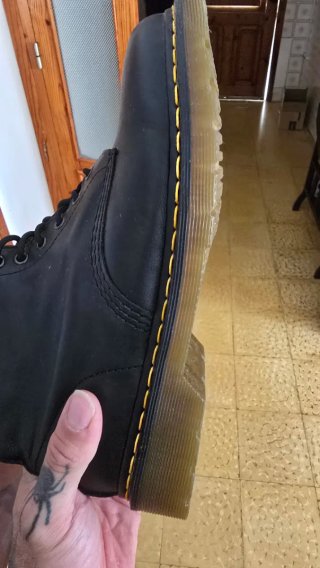 Botas Dr. Martens Negras Piel