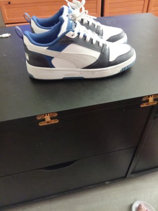 Zapatillas Puma Hombre Talla 42 Azul/Blanco
