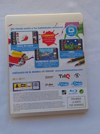uDraw PS3 + 2 Juegos: Studio + Marvel Super Hero