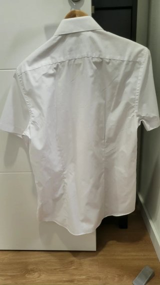 Camisa Blanca Primark Slim Fit Talla M