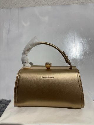 Bolso Chic Celitina Paris dorado NUEVO