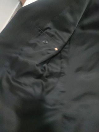 Chaqueta de traje hombre negra