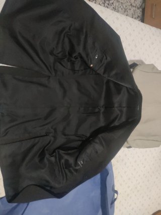 Chaqueta de traje hombre negra