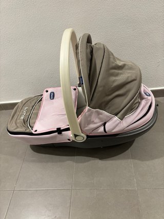 Trio Chicco Living Rosa y Gris