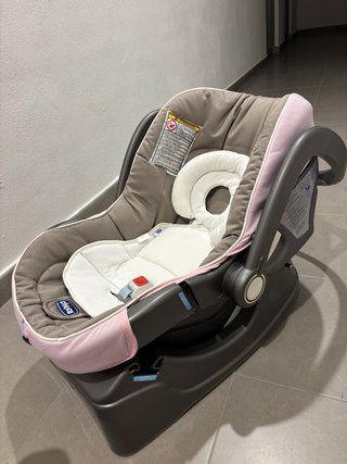 Trio Chicco Living Rosa y Gris