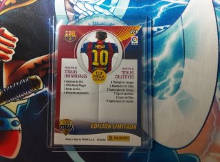 Carta Fútbol Messi Edición Limitada MC 2015/16
