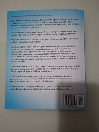 Libro Aprender Francés en 30 días