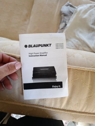 Amplificatore Blaupunkt AMPX1000D AMPX1100D