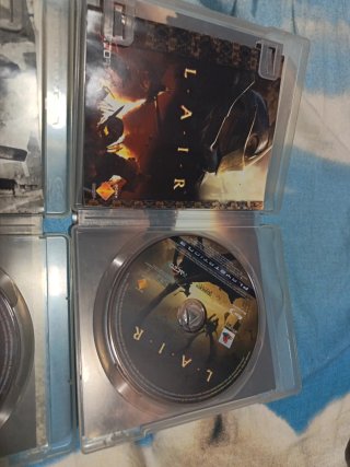 Lote 4 Juegos PS3: Lair, Killzone 2, Lego Indiana,