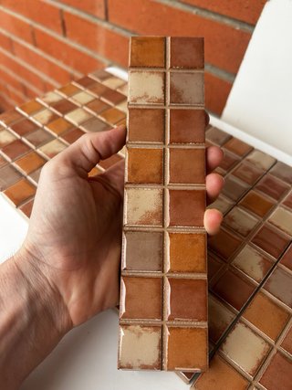 Lote cerámicas azulejo tipo gresite