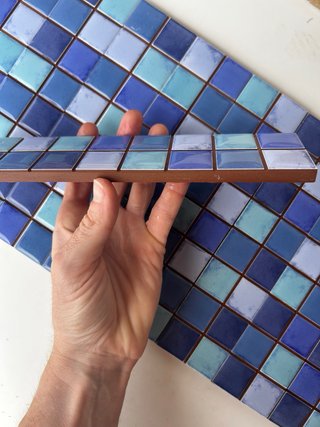 Lote cerámicas azulejo tipo gresite
