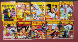 Revista Cinturón Negro números del 80 al 89
