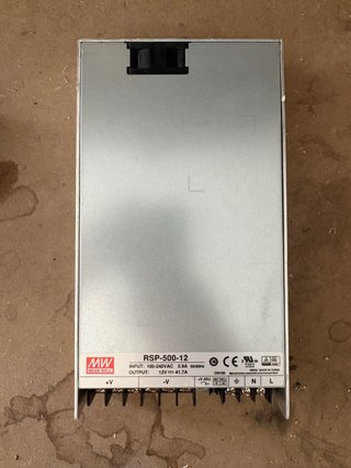 Fuente Mean Well RSP-500-12 12V 41.7A