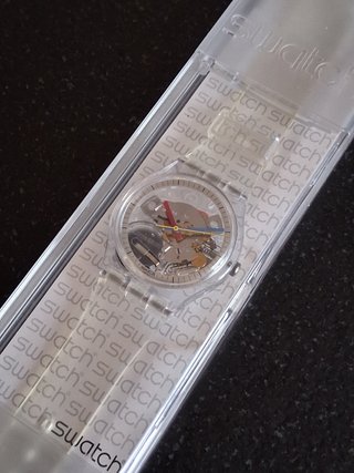 Reloj Swatch GENT Clearly Transparente