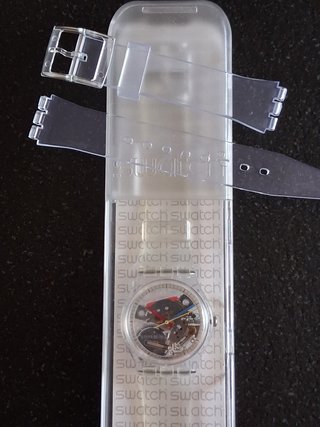Reloj Swatch GENT Clearly Transparente