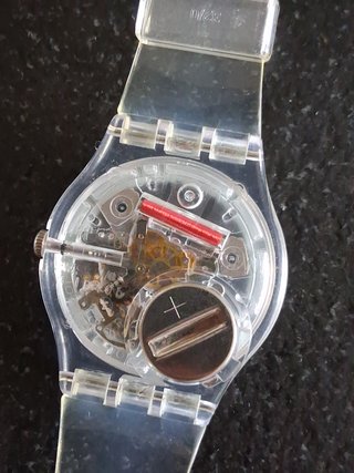 Reloj Swatch GENT Clearly Transparente