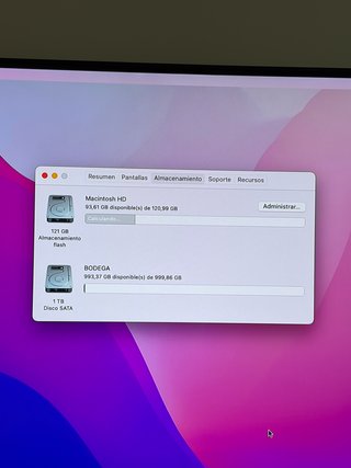MAC MINI 2014 i5 16GB 128GB SSD + 1TB HDD