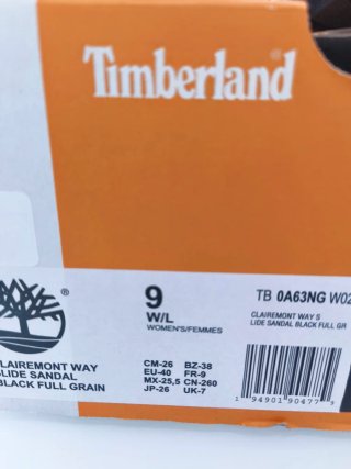 Sandalias Timberland Negras Nuevas