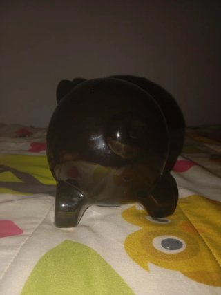 Hucha Cerdo Negra