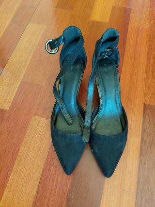 Zapatos tacón Lefties negros