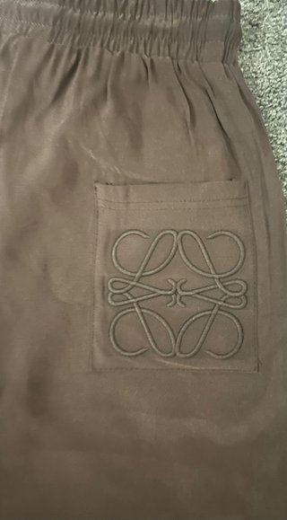 Loewe Set Coordinato Camicia & Pantaloni Marrone