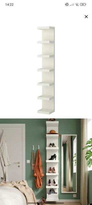 Estantería Lack Ikea Blanca