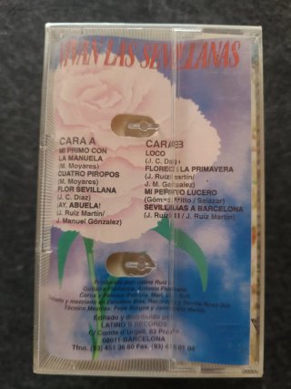 Pack 4 Cintas Cassette Sevillanas Clásicas