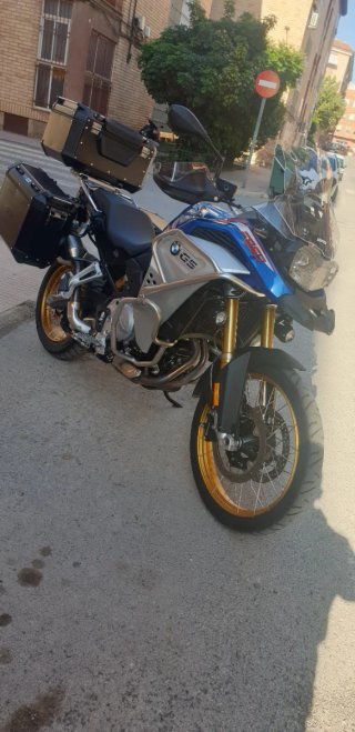 BMW F850GS Adventure Azul/Plata