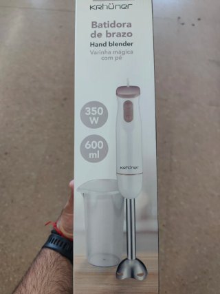 Batidora de mano Krhuner 350W 600ml